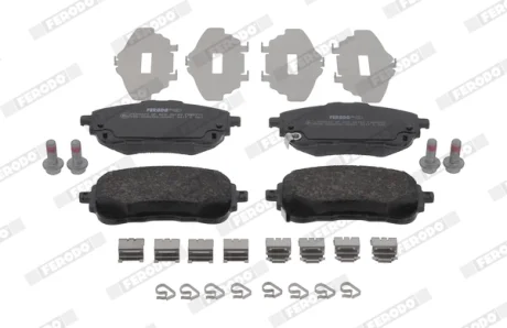 Колодки тормозные дисковые (комплект 4 шт.) FERODO FDB5292
