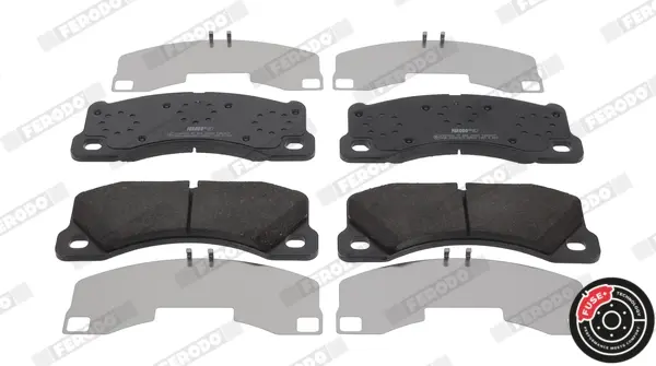 Колодки гальмівні дискові (комплект 4 шт) FERODO FDB5417 (фото 1)