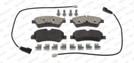 Колодки тормозные дисковые FERODO FVR5075