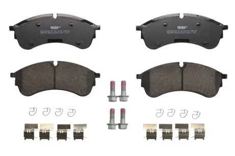 Колодки тормозные дисковые (комплект 4 шт.) FERODO FVR5105