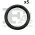 Кільце ущільнювача (гума) Fischer Automotive One (FA1) 076.558.005 (фото 1)