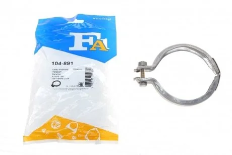 Хомут-зажим металлический Fischer Automotive One (FA1) 104-891