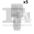 Кліпса кріплення (затискач) Fischer Automotive One (FA1) 11-10035.5 (фото 1)