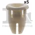 Кліпса кріплення (затискач) Fischer Automotive One (FA1) 14-60002.5 (фото 1)