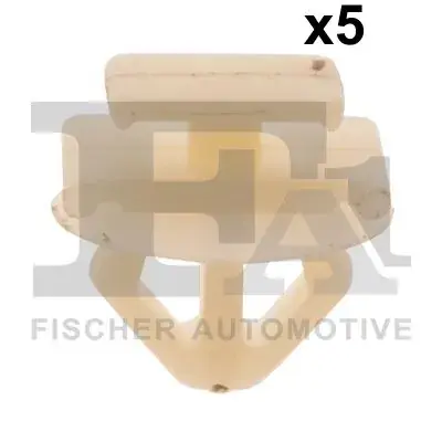 Кліпса кріплення решітки радіатора (к-кт 5 шт) Peugeot 106/206/306 91-07 Fischer Automotive One (FA1) 21-40023.5 (фото 1)