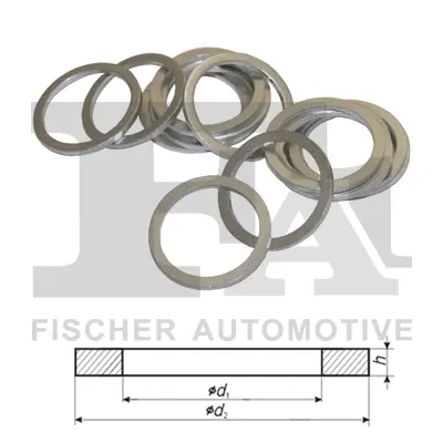 Шайба алюмінієва Fischer Automotive One (FA1) 340.980.100 (фото 1)