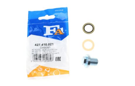 Пробка поддона автомобиля Fischer Automotive One (FA1) 427.410.021