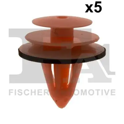 Кліпса кріплення (к-кт 5шт) Nissan Qashqai 06- Fischer Automotive One (FA1) 75-40005.5 (фото 1)