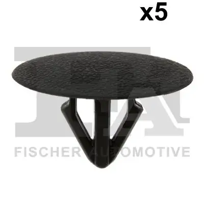 Кліпса кріплення накладки порога (к-кт 5шт) Hyundai Accent II 99-/i10 08-/Santa Fe 01- Fischer Automotive One (FA1) 89-10001.5 (фото 1)