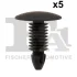 Кліпса кріплення накладки порога (к-кт 5шт) Hyundai Accent III 05- Fischer Automotive One (FA1) 89-10003.5 (фото 1)