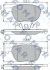 Колодки тормозные дисковые FOMAR FO 914581 (фото 1)