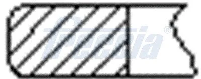 Кольца поршневые FRECCIA FR10074000