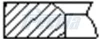 Комплект кілець на поршень FRECCIA FR10-505700 (фото 1)