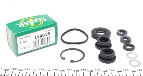 Ремкомплект главного тормозного цилиндра CITROEN AX PEUGEOT 106, 205, 305, 306, 309 RENAULT CLIO, FRENKIT 119016