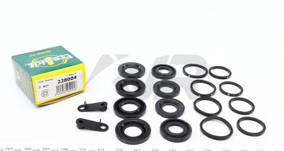 Ремкомплект супорта (переднього) Audi A4 06-09 (d=28/32mm) (Brembo) FRENKIT 228004 (фото 1)