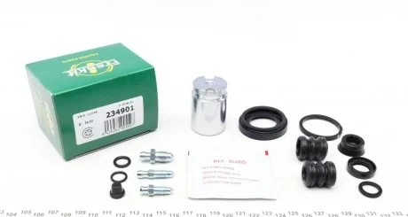 Ремкомплект суппорта заднего Ford Fiesta/Focus 98-05 (d=34mm)(Lucas)(+поршень) Frenkit FRENKIT 234901