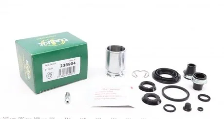 Ремкомплект суппорта заднего Opel Astra G/Zafira A (d=36mm)(Bosch)(+поршень) Frenkit FRENKIT 236904