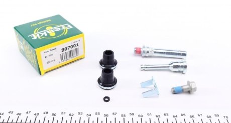 Ремкомплект направляющих суппорта NISSAN/OPEL/PEUGEOT/RENAULT Xsara/Kubistar/Astra G/206/306/Kangoo FRENKIT 807001