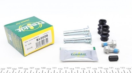 Ремкомплект направляющих суппорта OPEL/MERCEDES Combo C/A(W168, W169) "F/R FRENKIT 810006