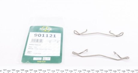 Монтажний к-кт гальмівних колодок пер./зад. Punto/Fiesta/Logan/Sandero/Megane/Yaris(ATE) FRENKIT 901121