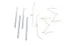 Монтажний комплект TOYOTA Hilux >>05,Land Cruiser 92-97/ VW Taro 89-97 -F FRENKIT 901129 (фото 1)