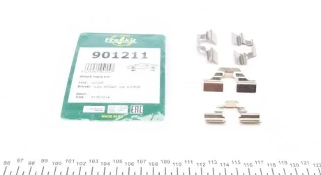 Планка суппорта заднего прижимная Renault Megane IV, Scenic III, IV (09-)/VW Golf IV (97-05) (TRW) Frenkit FRENKIT 901211