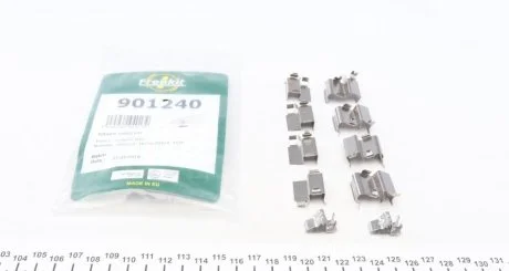 Монтажний комплект MAZDA 98-12/MITSUBISHI 99-07/TOYOTA "F 00-05 FRENKIT 901240