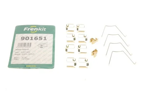 Планка супорта (переднього) прижимна (к-кт) Mazda MX-5 98-05 (Sumitomo) FRENKIT 901651