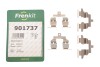 Монтажний к-кт гальмівних колодок зад. Qashqai 07-14/X-Trail 01-(Akebono) FRENKIT 901737 (фото 2)