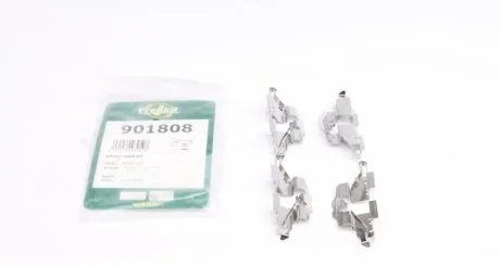 Монтажний к-кт гальмівних колодок зад. Corolla 06-/Prius 08-/Yaris 05-(Tokico) FRENKIT 901808