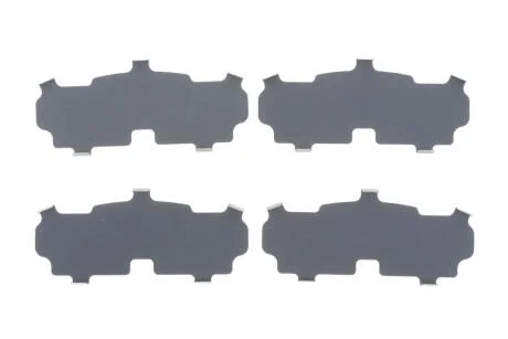 Комплект протискрипних пластин (передніх) Mitsubishi L200 05-/Pajero Sport 08- (Tokico) FRENKIT 940209