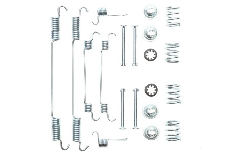 Комплект установочный тормозных колодок барабанных Fiat Scudo/Peugeot Expert 94- (255x60) (Bendix) FRENKIT 950740