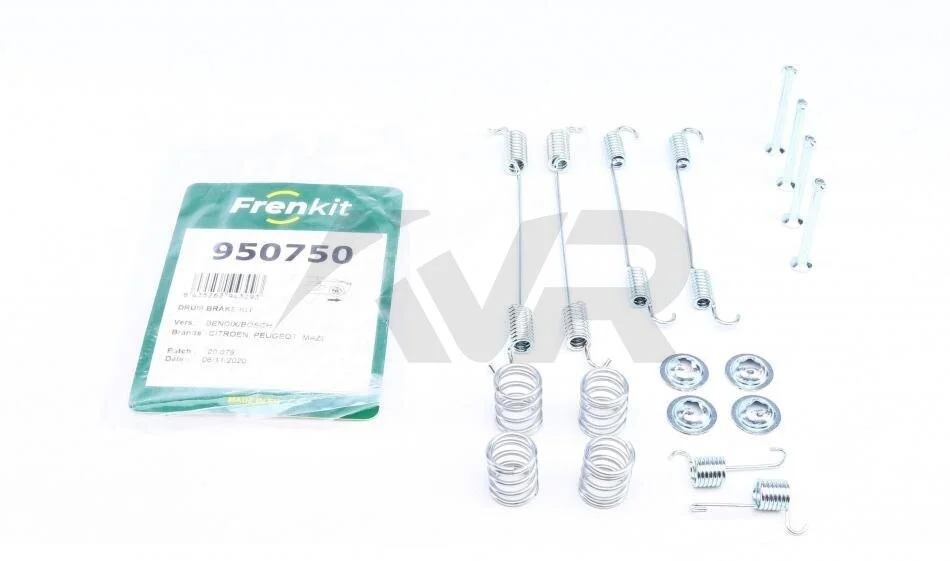 Ремкомплект колодок стояночного гальма FRENKIT 950750 (фото 1)