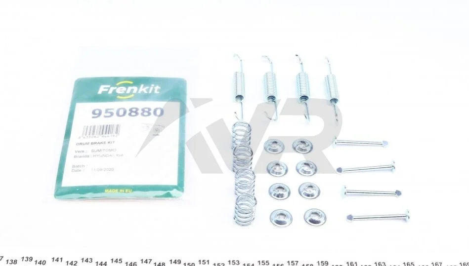 Ремкомплект колодок стояночного гальма FRENKIT 950880 (фото 1)