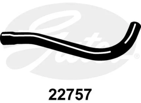 Шланг гумовий сист. охолоджен. Gates 22757
