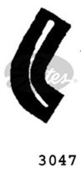 Шланг гумовий сист. охолоджен. Gates 3047