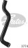 Шланг гумовий сист. охолоджен. Gates 3774 (фото 1)