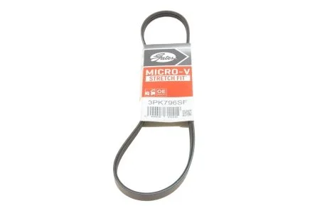 Ремень поликлиновый(приводной) Gates 3PK796SF