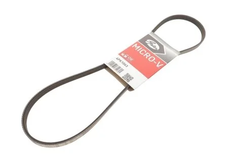 Ремінь генератора клиновий GATES Gates 4PK1063