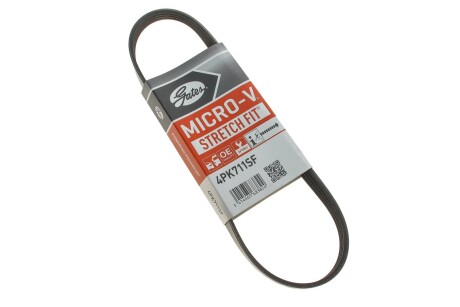 Ремень генератора клиновый Gates 4PK711SF