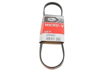 Ремінь генератора клиновий GATES Gates 4PK803