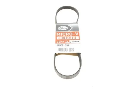 Ремень генератора клиновый GATES Gates 4PK810SF