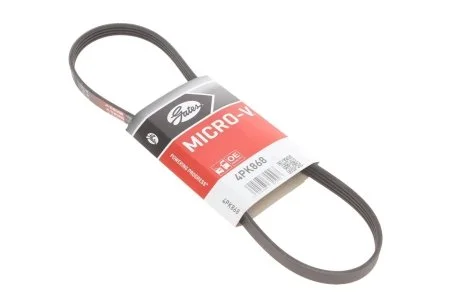 Ремінь генератора клиновий GATES Gates 4PK868