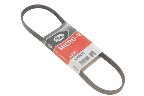 Ремінь генератора поліклиновий GATES Gates 4PK878