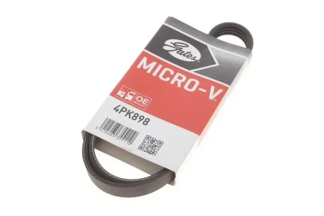 Ремінь генератора поліклиновий GATES Gates 4PK898
