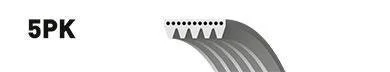 Ремень поликлиновый GATES Gates 5PK1770