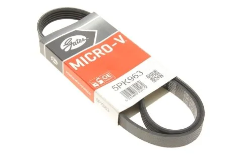 Ремень генератора поликлиновый GATES Gates 5PK963