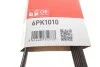 Ремень генератора клиновый GATES Gates 6PK1010 (фото 5)