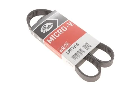 Ремень генератора клиновый GATES Gates 6PK1018