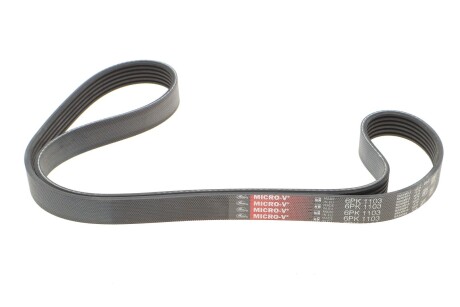 Ремень генератора клиновый Gates 6PK1103